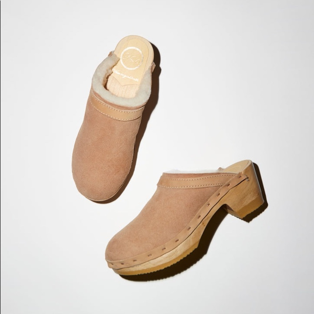 No. 6 Dakota Shearling Clog